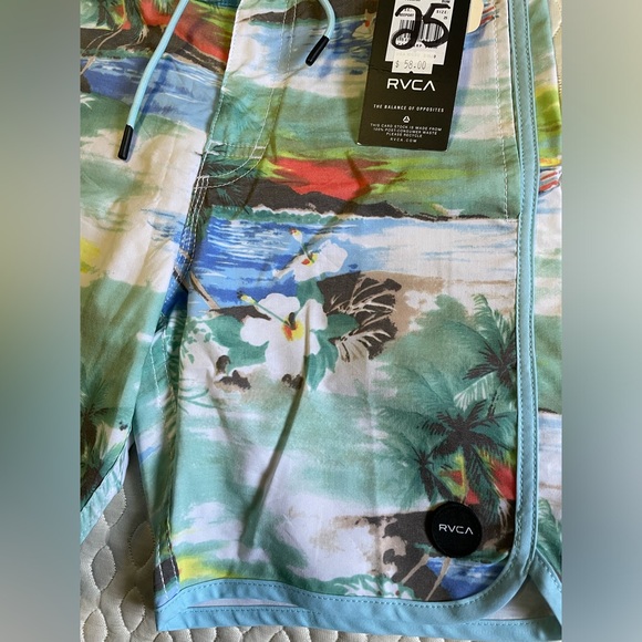 RVCA boys board shorts NWT - Picture 4 of 7